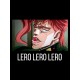 Шоппер jojo джо джо какеин и вишенка аниме с принтом мем с джоджо Kakyouin lero lero jojos bizarre adventure anime merch черный, y2k стритстайл сумка для шопинга и покупок тканевая женская и мужская.
