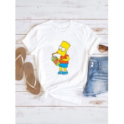 Футболка Барт Симпсон и мем Simpsons y2k