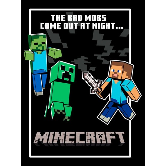 Футболка крипер майнкрафт стив с зомби minecraft детская