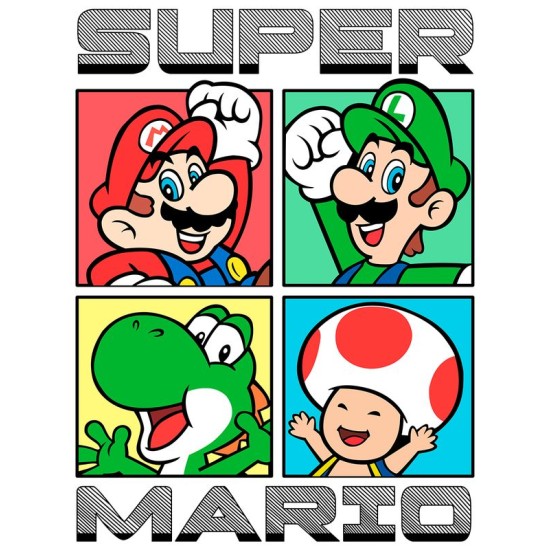 Шоппер супер марио и луиджи super mario нинтендо детский y2k