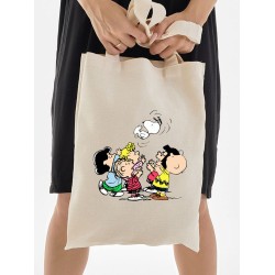 Шоппер снупи Snoopy с собакой и милым принтом y2k детский