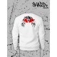 Свитшот с принтом КиШ. Свитшот унисекс с надписью Король и Шут в стиле street style.