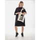 Шоппер AC DC ACDC асдс ас дс im on the highway to hell с принтом рок эйсидиси rock music merch бежевый, стритстайл рокерская сумка для шопинга и покупок тканевая женская и мужская андеграунд кэжуал.