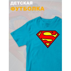 Футболка супермен superman супергерой y2k детская