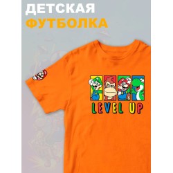 Футболка супер марио и луиджи донки конг нинтендо детская