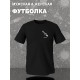 Парная футболка для влюбленных на День святого Валентина с прикольной надписью "To the moon and back" черная мужская. Футболка с принтом Ракета для пар и молодоженов на 14 февраля кэжуал.
