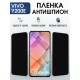 Защитная гидрогелевая пленка для VIVO Y200E, полиуретановая плёнка антишпион на мобильный телефон .