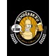 Футболка Бендер Футурама мем и прикол Futurama с принтом и надписью Bender с кружкой пива meme, черная женская и мужская стрит стайл мемная прикольная одежда кэжуал, стритстайл андеграунд casual y2k.