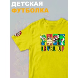 Футболка супер марио и луиджи донки конг нинтендо детская