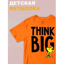 Футболка вудсток из снупи с желтой птичкой y2k детская
