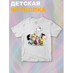 Футболка снупи Snoopy с милым принтом y2k детская