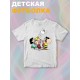 Футболка снупи Snoopy с милым принтом y2k детская