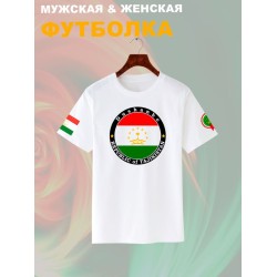 Футболка Таджикистан Душанбе и флаг