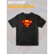 Футболка супермен superman супергерой y2k детская