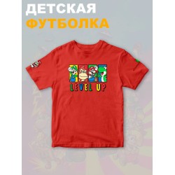 Футболка супер марио и луиджи донки конг нинтендо детская