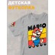 Футболка супер марио брос super mario нинтендо детская