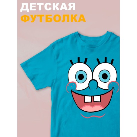 Футболка губка спанч боб spongebob y2k детская