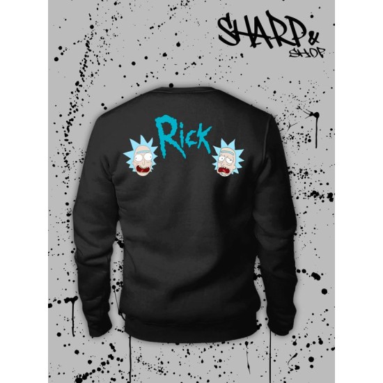 Свитшот рик и морти и ученый мем из rick and morty
