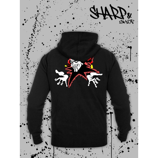 Худи с принтом Король и шут. Худи унисекс с рок музыкантами из группы Княzz в стиле street style.