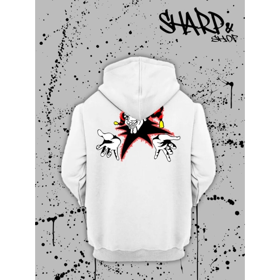 Худи с принтом Король и шут. Худи унисекс с рок музыкантами из группы Княzz в стиле street style.