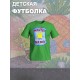 Футболка детская с принтом Спанч Боб для мальчика и девочки. Одежда для детей и подростков стрит стайл кежуал.