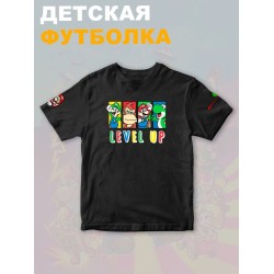 Футболка супер марио и луиджи донки конг нинтендо детская