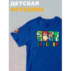 Футболка супер марио и луиджи донки конг нинтендо детская