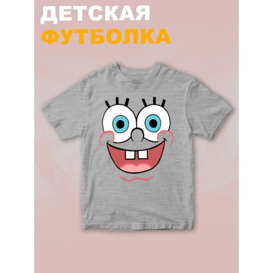 Футболка губка спанч боб spongebob y2k детская