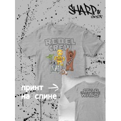 Футболка звездные войны star wars йода детская