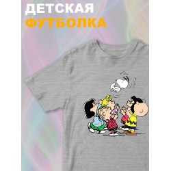 Футболка снупи Snoopy с милым принтом y2k детская