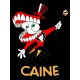 Футболка "Цифровой цирк" с персонажем Кейн и прикольной надписью "Caine". Футболка детская с принтом из мультсериала "Digital Circus" для мальчика и девочки, фанов уцц. Одежда для детей street style