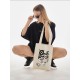 Шоппер луффи ван пис One piece Luffy 5 gear аниме мерч с принтом retro anime merch aesthetic эстетика в стиле ретро бежевый, y2k стритстайл сумка для шопинга и покупок тканевая женская мужская кэжуал.
