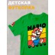Футболка супер марио брос super mario нинтендо детская
