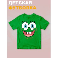 Футболка губка спанч боб spongebob y2k детская