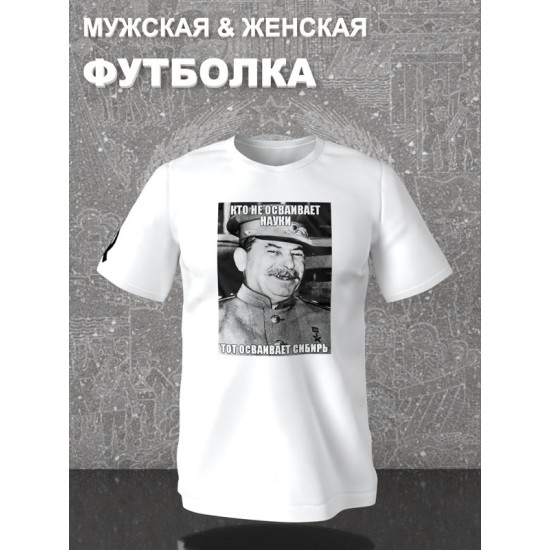 Футболка Сталин СССР и прикол про советский союз USSR