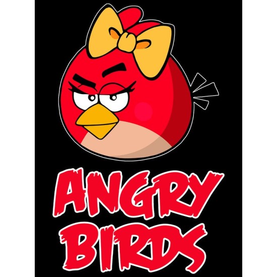 Парный свитшот для двоих влюбленных на свадьбу "Angry birds" черный женский. Свитшот с принтом "Энгри Бердз" для пар и для молодоженов.