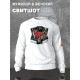 Свитшот с принтом Ария rock. Свитшот унисекс с надписью русский рок в стиле street style.