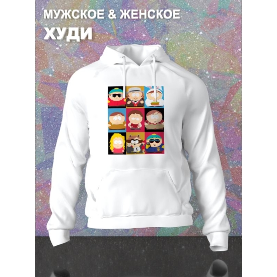 Худи южный парк south park персонажи y2k