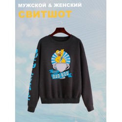 Свитшот Гомер Симпсон best dad bod meme Simpsons y2k