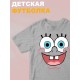 Футболка губка спанч боб spongebob y2k детская