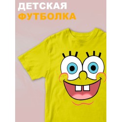 Футболка губка спанч боб spongebob y2k детская