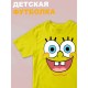 Футболка губка спанч боб spongebob y2k детская