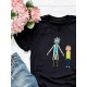 Футболка рик и морти прикол и мем из rick and morty