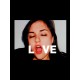 Шоппер саша грей любовь и эстетика с принтом надписью love sasha gray aesthetic черный, эстетичная стритстайл сумка для шопинга и покупок тканевая женская мужская, андеграунд.