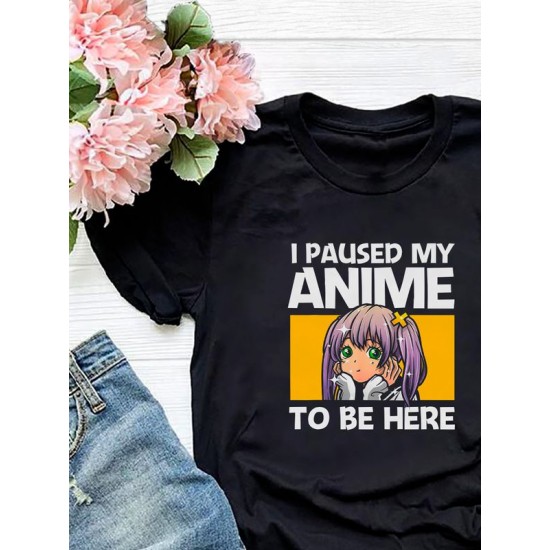 Футболка аниме тянка и каваи эстетика с принтом kawai anime girl kawaii тян прикол для анимешника отаку, черная женская и мужская прикольная андеграунд одежда кэжуал стритстайл y2k casual underground.