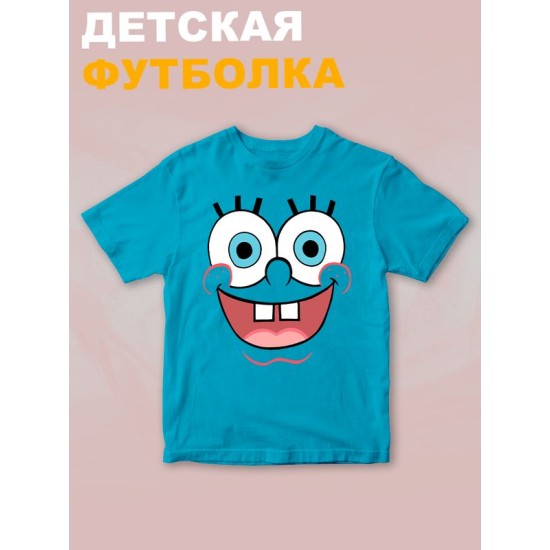 Футболка губка спанч боб spongebob y2k детская