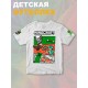 Футболка крипер стив майнкрафт tnt minecraft с игрой детская