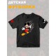 Футболка с персонажем Микки Маус из мультика Дисней. Футболка с принтом Mickey Mouse из Walt Disney для мальчика и девочки. Одежда для детей и подростков street style кэжуал.