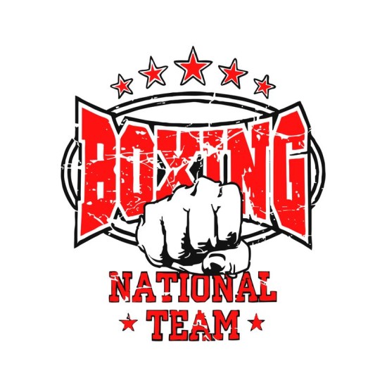 Шоппер бокс boxing national team для спорта с принтом надписью рисунком борьба sport style бежевый, y2k стритстайл сумка для шопинга и покупок тканевая под спортивный стиль женская и мужская кэжуал.