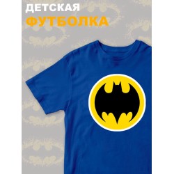 Футболка бэтмен batman и супергерой летучая мышь y2k детская
